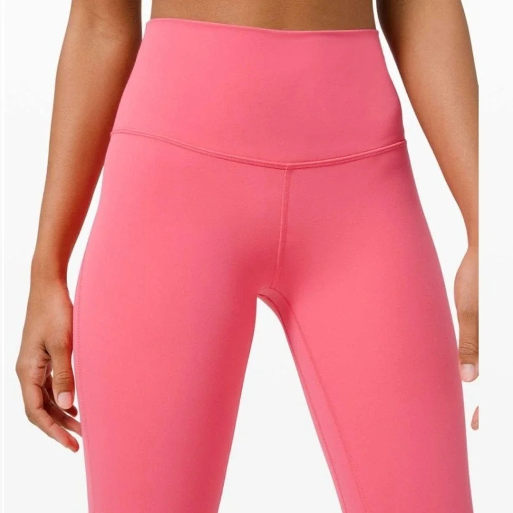 Lululemon Align High-Rise Pant 25 Size 2 Guava Pink W5CTCS Nulu Leggings - Picture 5 of 11